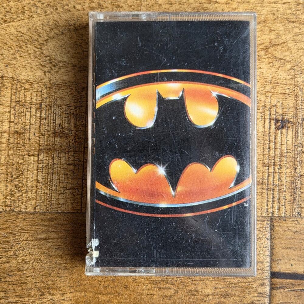 Vtg 1989 Batman Original Movie Soundtrack Cassette Tape
